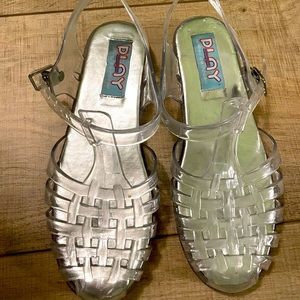 Jeffery Campbell Clear Jellie Shoes